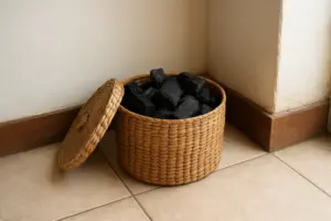 Tradisi Arang di Rumah: Mitos Orang Jawa, Tapi Ilmiahnya Beneran Ada Loh!