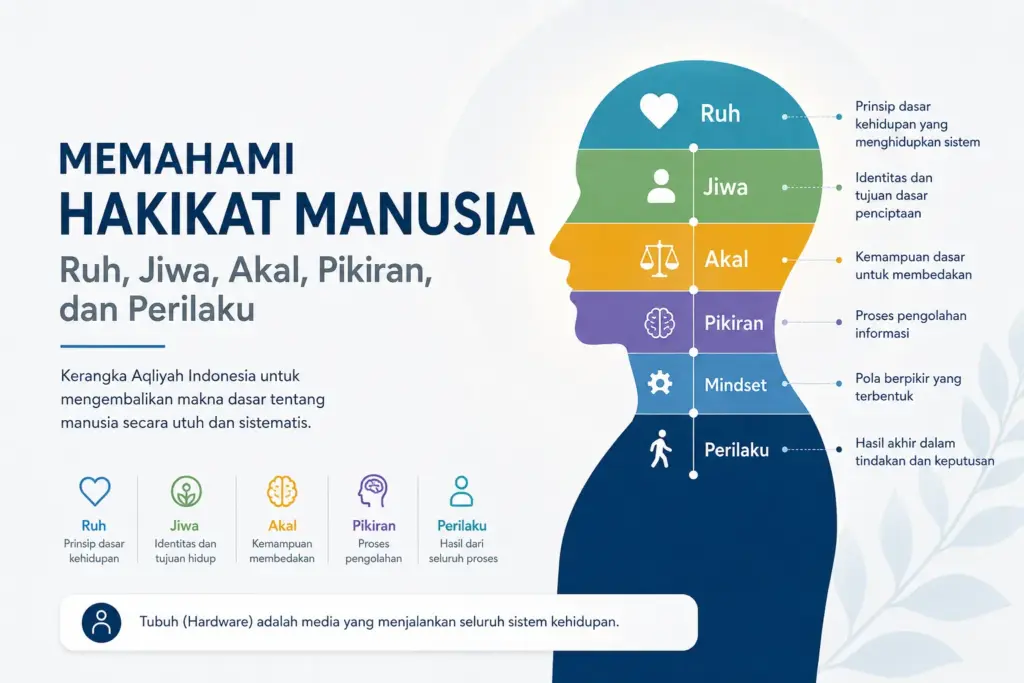 Manusia: Hardware, Software, Ruh, Jiwa, dan Akal – Mengembalikan Hakikat Pemahaman Menurut Kerangka Aqliyah Indonesia