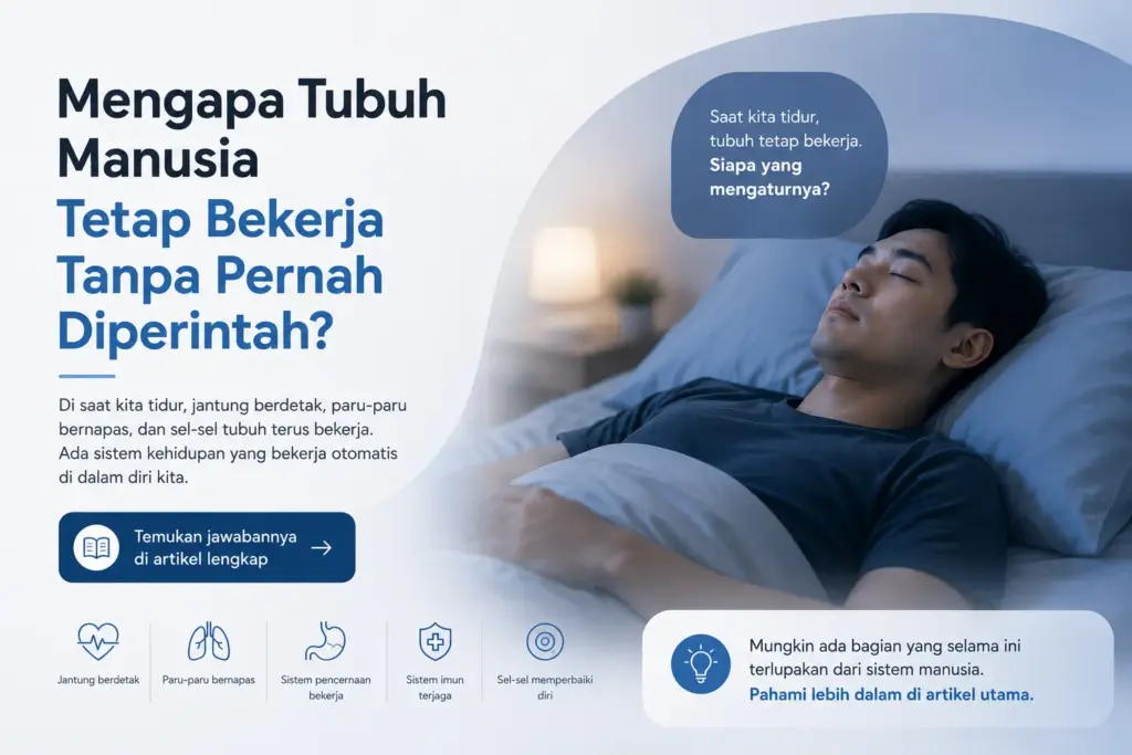 Mengapa Tubuh Manusia Tetap Bekerja Tanpa Pernah Diperintah?